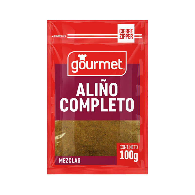 Aliño Completo Bolsa 100gr