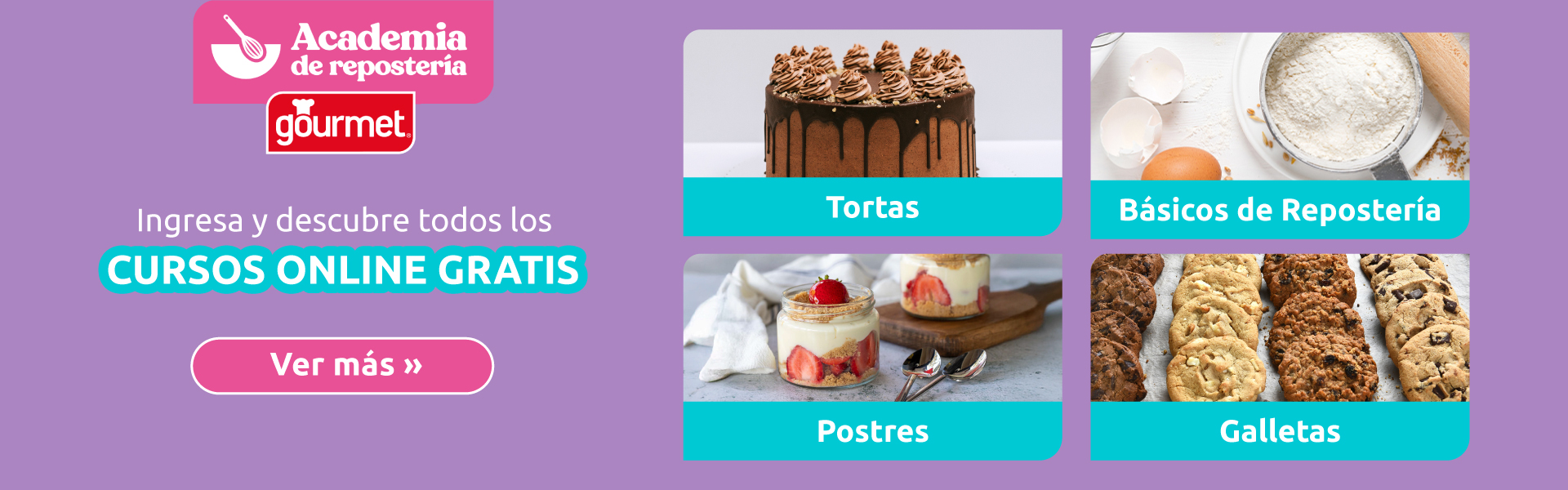 Academia de repostería Gourmet